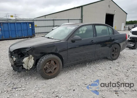 2007 Chevrolet Malibu Lt из США, поврежденный, VIN 1G1ZT58F47F275861